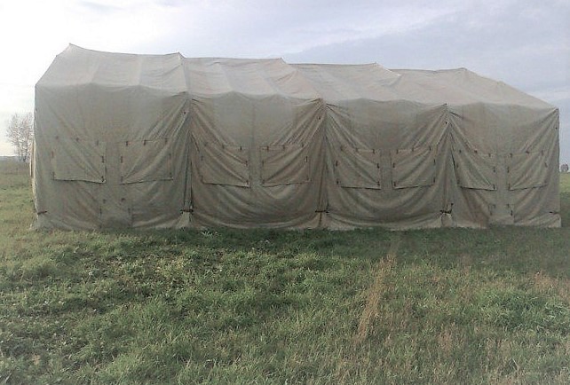 Палатка армейская П-38 (ангар, 5 ферм)