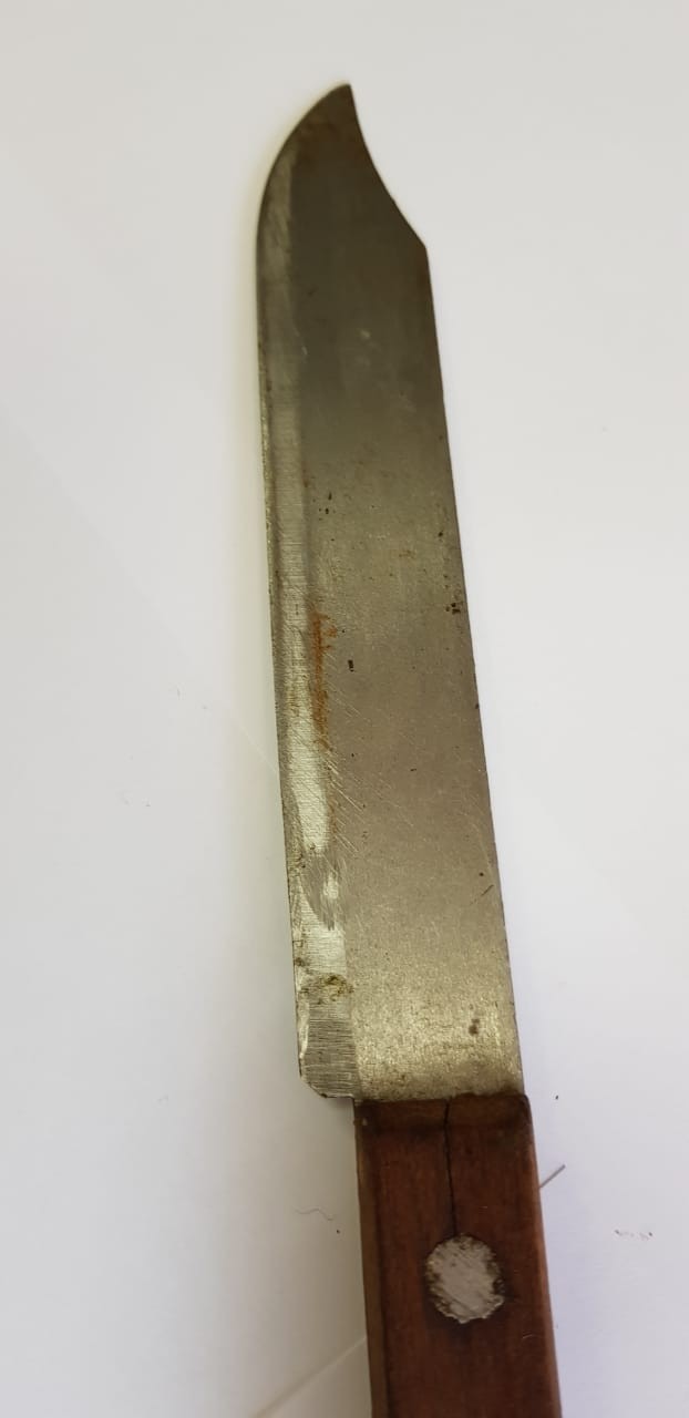 Нож кухонный советский средний