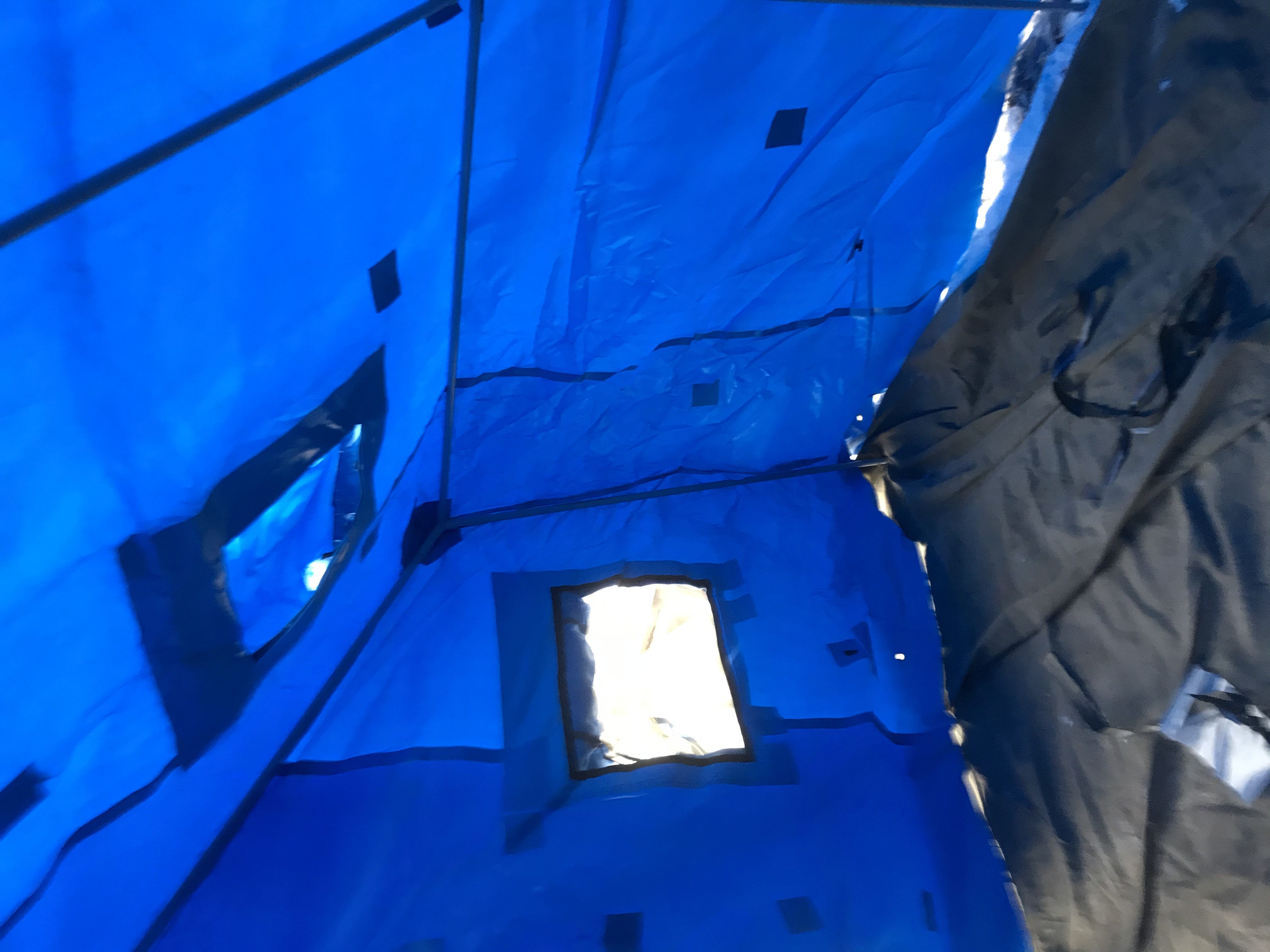 Армейская каркасная палатка Памир-10