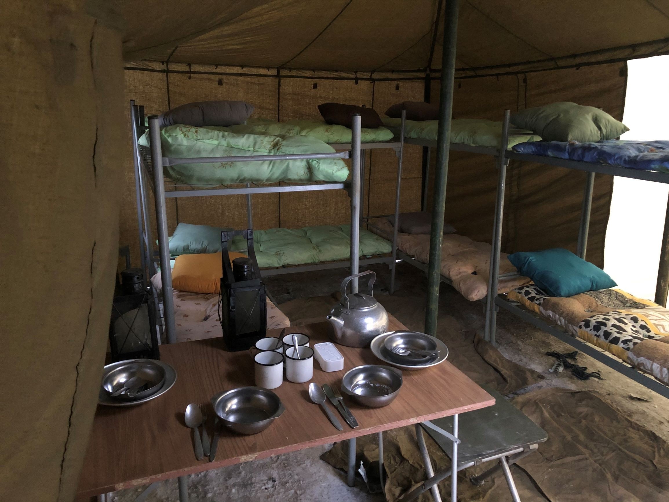 Палатка «Гарнизон-8» комбинированная